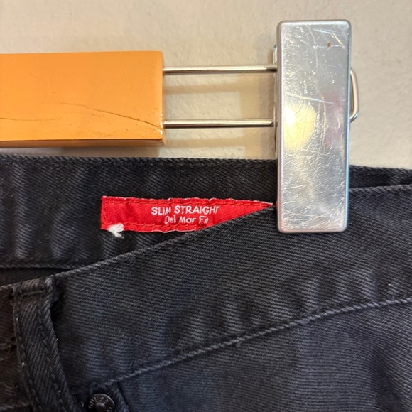 Guess Black Slim Straight Leg Jeans 29x32 - Picture 8 of 16